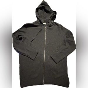 Vince Wool Cashmere Blend Full Zip Hoodie Men's XS Long Sleeve Soft Sweater